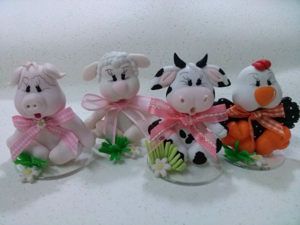 Basinhas Decorativas Fazendinha